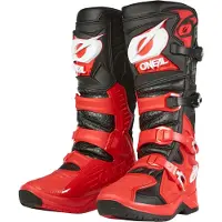 O'Neal RMX Pro Schwarz Rot Motocross Stiefel Größe 48
