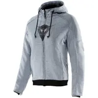 Dainese Daemon-X Safety Damen Motorrad Zip Hoodie, grau, 48