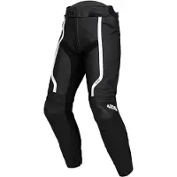 IXS Sport RS-600 1.0 Schwarz Weiß Motorrad Lederhose Größe 58