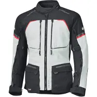 Held Tridale Top wasserdichte Damen Motorrad Textiljacke, hellgrau/schwarz, 3XL