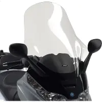 Givi Verkleidungsscheibe D500STG klar für Piaggio X8/X-Evo 04-11 Unisexneutral016 - Motorradteile - Anbauteile