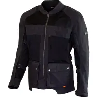 Merlin Mahala D3O Raid Explorer Textil-Motorradjacke Schwarz Größe M