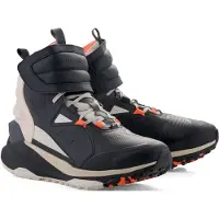 Alpinestars Speedstreet Schwarz Almond Hot Orange Motorrad Schuhe Größe 47