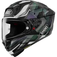 Shoei X-PR Pro Valion TC-5 Integralhelm unisex Fiberglas schwarz matt, S
