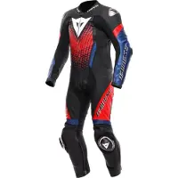 Dainese Laguna Seca 6 perforierte 1-Teiler Motorrad Lederkombi