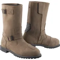 Bogotto Danko Wasserdichte Braun Motorrad Stiefel Größe 38