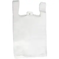 Daybays 8000 Stk. Hemdchentragetaschen Extra Stark 25+12x45 cm MDPE weiss geblockt, reissfest