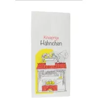 Daybays 1000 Stk. Warmhaltebeutel 1/2 Hähnchen 3-lagig mit Alueinsatz "Max & Moritz"