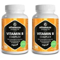 Vitamaze Vitamin B Complex hochdosiert vegan Tabletten 2x 2x180 St