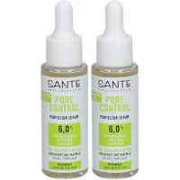 Sante Pore Control Skin Perfector Serum Bio-Gänseblume 2x 2x30 ml Tinktur