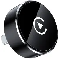 Zandona 2-in-1-Kabelloser Carplay-Adapter für Android Auto Carplay AI Box USB-Dongle Plug-And- Kabelgebundenes Carplay auf Kabellos