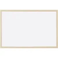 MAGNETOPLAN Whiteboard mit Holzrahmen