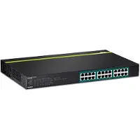 Trendnet TPE TG240g - Switch - 24 Anschlüsse - an Rack montierbar