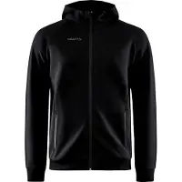 Craft Sweatjacke Core Soul Full Zip Hood M Black Herren-M