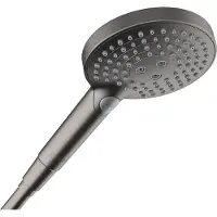 Hansgrohe Handbrause RAINDANCE SELECT S 120 3jet PowderRain brushed black brushed black