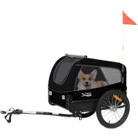 Tiggo VS Medium Hundeanhänger Fahrradanhänger für Hunden bis 23kg