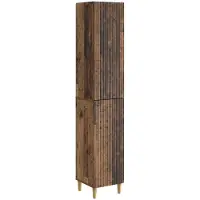 Syfax Schrankset 2 pcs Altholz 33 x 34,5 x 90 cm Holzwerkstoff