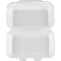 Daybays 500 Stk. Lunchbox IP10 Groß 240x160x72 mm Weiß