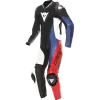 Dainese Demon Sprint perforierte 1-Teiler Motorrad Lederkombi