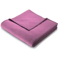 Biederlack Wohndecke Thermosoft 150x200 cm | grapefruit - pink