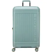 Delsey Lutece Spinner 81 cm - Erweiterbar 106/113 Liter - 80.5x49x32/34 cm - salbeigrün