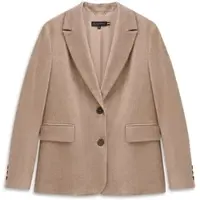 Bugatti Kurzblazer "elegant & vielseitig" mit feinem Fischgrat-Muster
