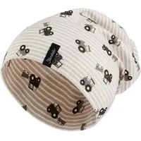 Sterntaler Beanie Traktoren in sand | Gr.: 35 cm
