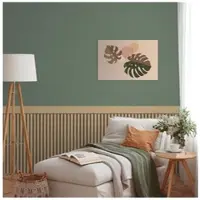 A.S. Création Vliestapete "Wallpanel Tapete Wandpaneele Mustertapete Holzpaneele Natur" matt strukturiert Vliestapete Holz-Optik für Schlafzimmer Küche Wohnzimmer Wandpaneele