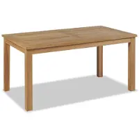 vidaXL Couchtisch 90x50x45 cm Massivholz Teak