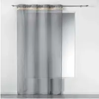 Douceur D`Interieur Douceur d’Intérieur Gardine in grau | Gr.: onesize