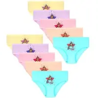 LOREZA 10er Set Slips - Sterne - Bunt | Gr.: 140/146