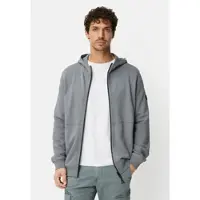 Camel active Sweatjacke mit Taschen in Grau | Gr.: XXL