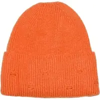 StyleBREAKER Strick Mütze in Orange | Gr.: onesize