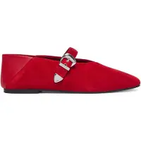 Tommy Hilfiger Ballerinas Tjw Ballerina Suede EN0EN03067 Rot
