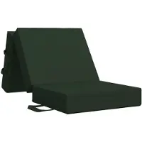 Syfax Klappsofa Bett 90 x 67 x 45 cm Dunkelgrün