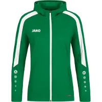 Jako Power Kapuzenjacke Damen - Grün