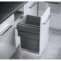 Hailo 3608461 CARGO SYNCHRO mit 55 Liter Volumen für 45 cm Schrankbreite / Abfalltrennsystem