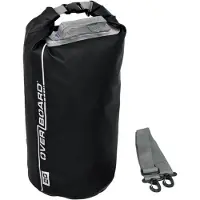 Overboard , Packsack, wasserdichter Packsack 20 Liter Schwarz,