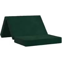 Syfax Klappsofa Bett 80 x 67 x 45 cm Dunkelgrün