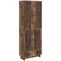 Syfax Schrankset 2 pcs Altholz 66 x 34,5 x 95 cm Holzwerkstoff