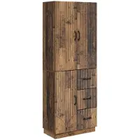 Syfax Schrankset 2 pcs Altholz Holzwerkstoff