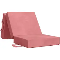 Syfax Klappsofa Bett 90 x 63 x 45 cm Rosa
