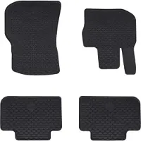 Syfax Autofußmatte 4 pcs Schwarz Gummi
