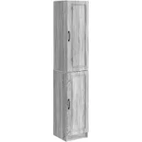 Syfax Schrankset 2 pcs Grau Sonoma Holzwerkstoff