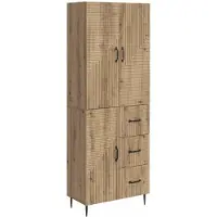 Syfax Schrankset 2 pcs Artisan-Eiche 66 x 34,5 x 89,5 cm