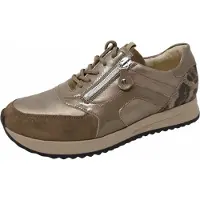 Waldlaufer H- Vicky sportlicher Schnürer Beige