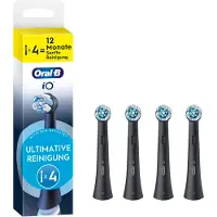 Oral-B iO Ultimative Reinigung, 4 Stück(e), Schwarz, 3 Monat( e), , iO, Karton mit Aufhänger