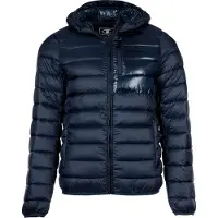 Champion Outdoor Herren Jacke mit Kapuze Übergangsjacke Blau 219184-BS501 Gr.