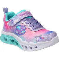 SKECHERS Mädchen Flutter Herz Lichter Simply Love Turnschuhe Lila