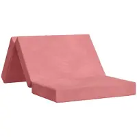 Syfax Klappsofa Bett 100 x 67 x 45 cm Rosa